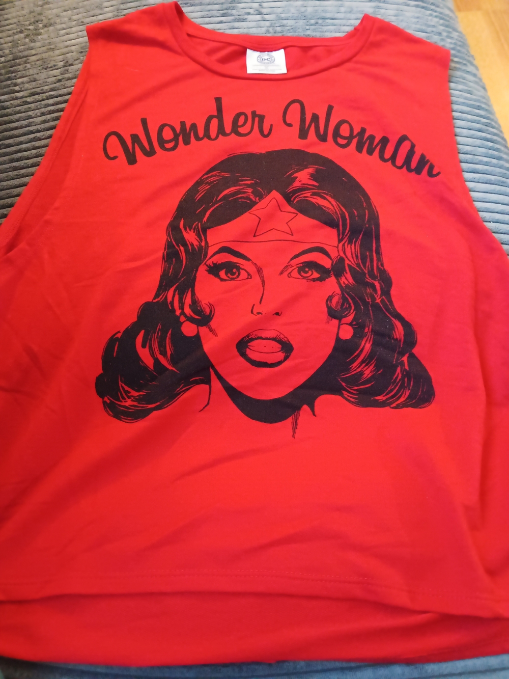 DC Comics Red Wonder Woman Graphic Tank